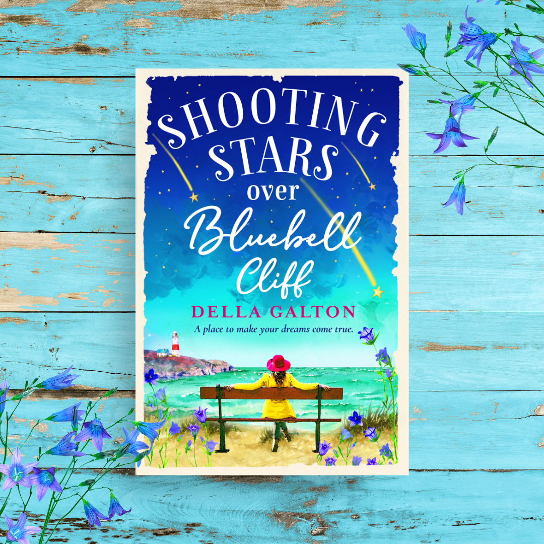 Shooting Stars over Bluebell Cliff by Della Galton  – A peek behind the scenes of a television studio