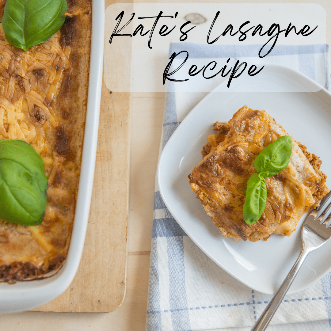 Kate Frost’s Lasagne Recipe