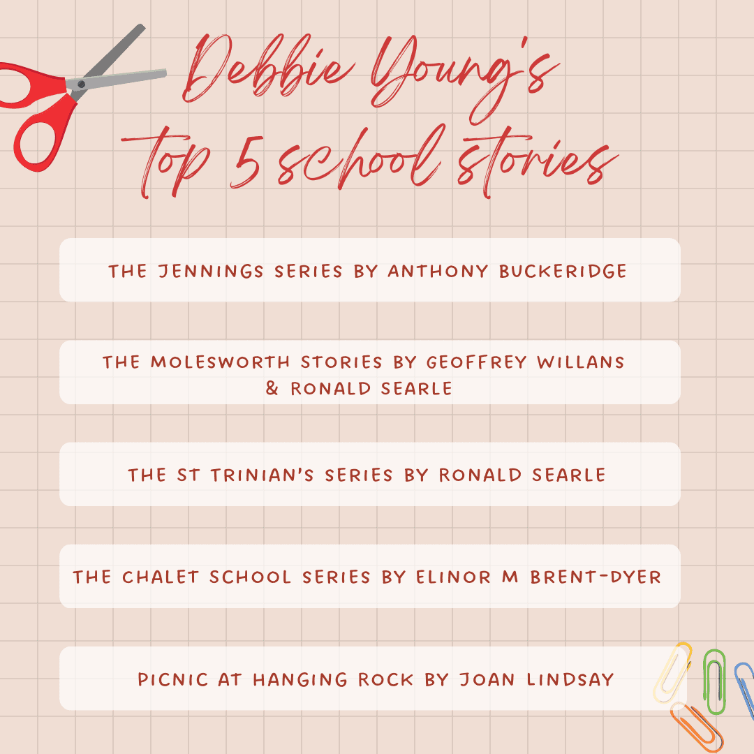My Top 5 School Stories by Debbie Young