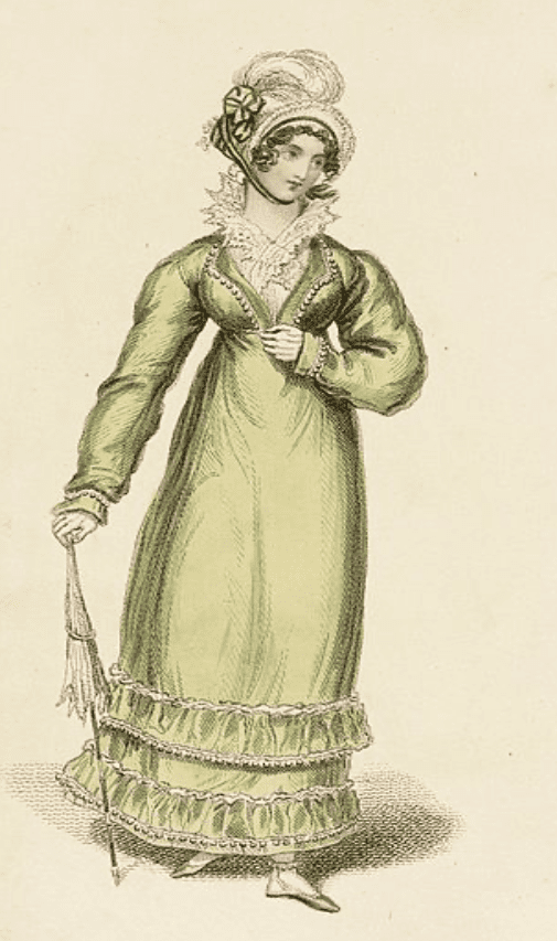 Paris v London in the Regency Fashion Stakes!