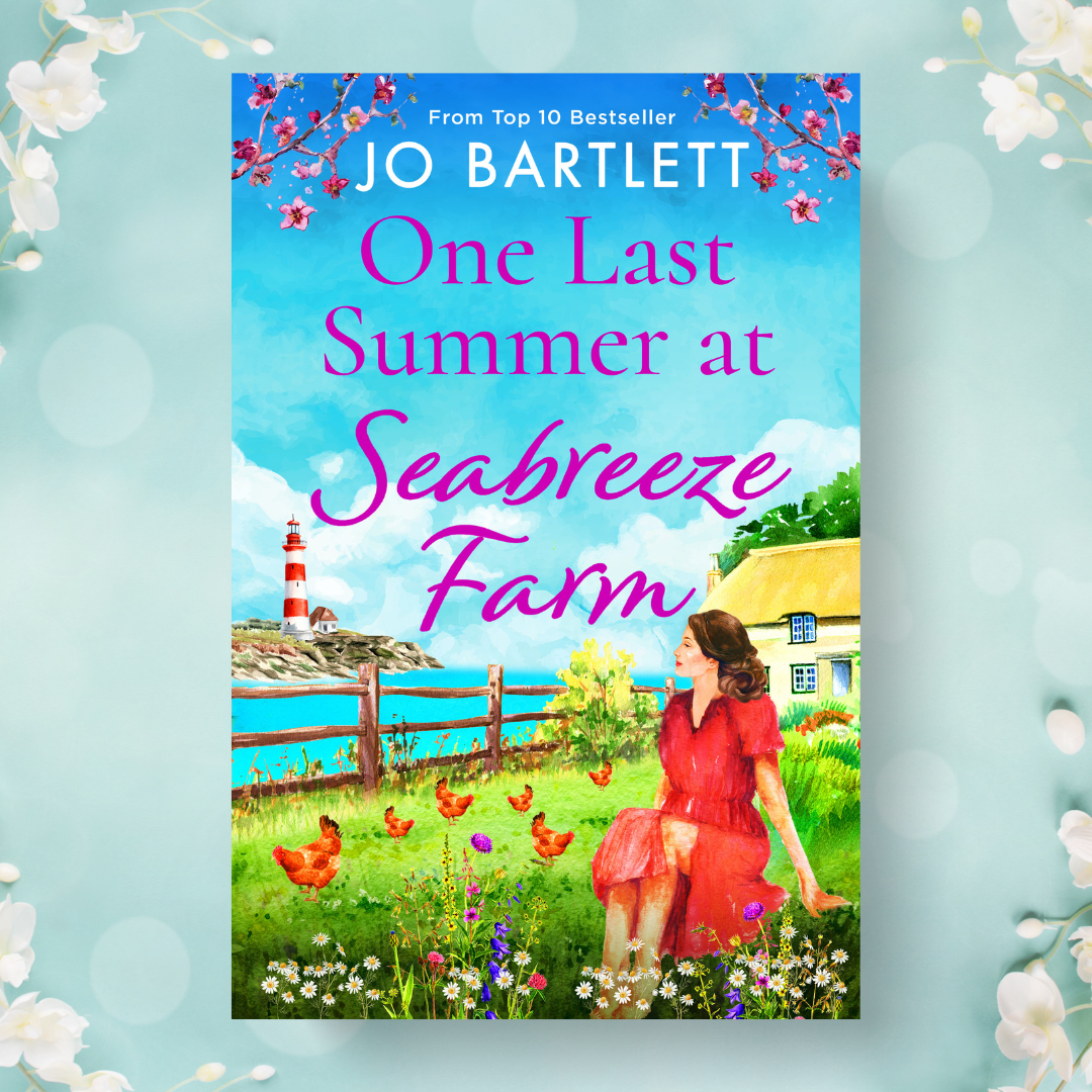 Jo Bartlett shares her inspiration for One Last Summer at Seabreeze Farm