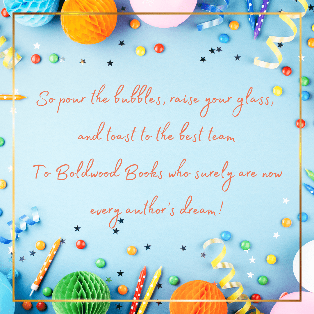 Boldwood’s summer party! A poem by Jessica Redland