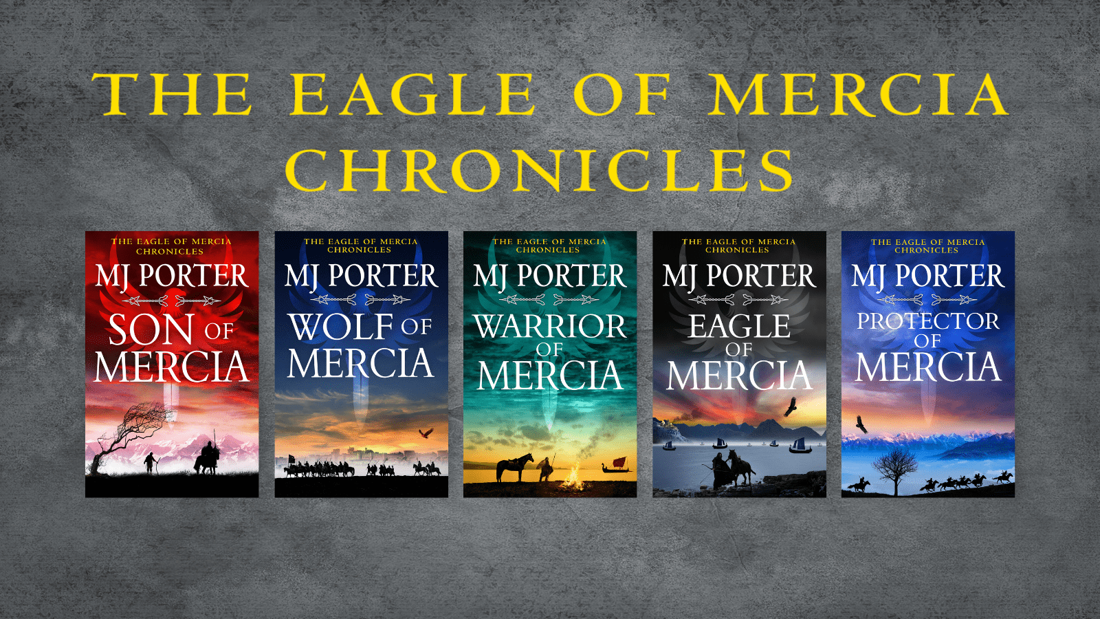 MJ Porter introduces you to The Eagle of Mercia Chronicles