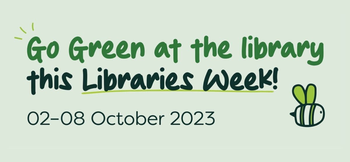 Proud supporters of #GreenLibrariesWeek