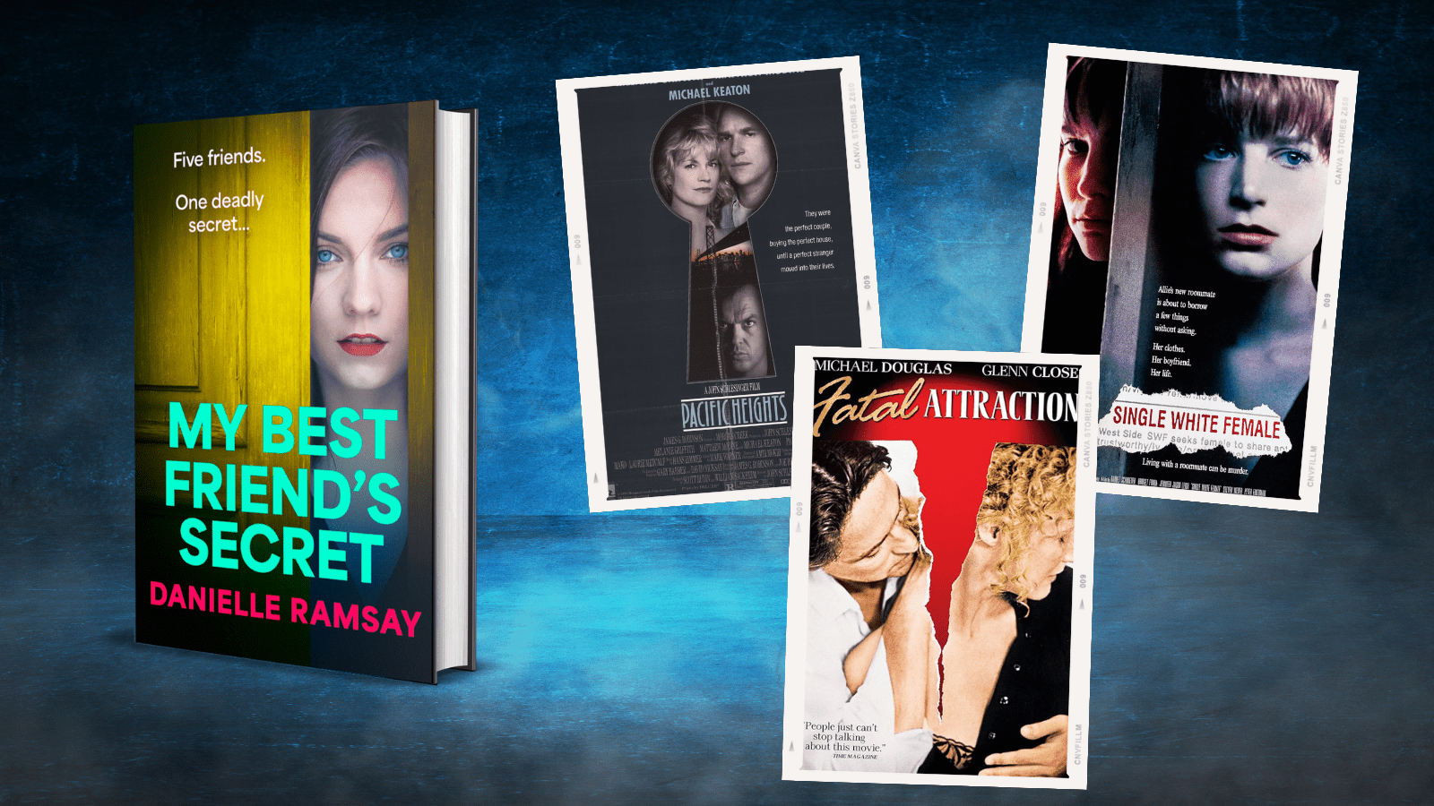 The inspiration behind My Best Friend’s Secret is three thriller films: A blog by Danielle Ramsay
