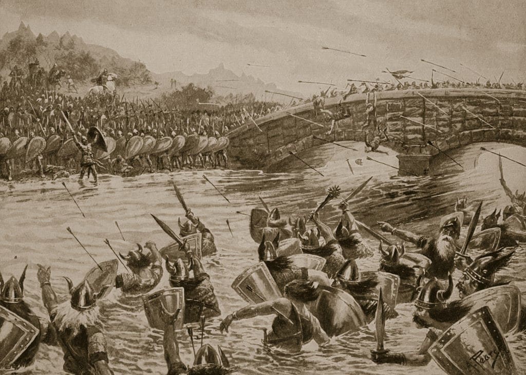 The aftermath of The Battle of Maldon