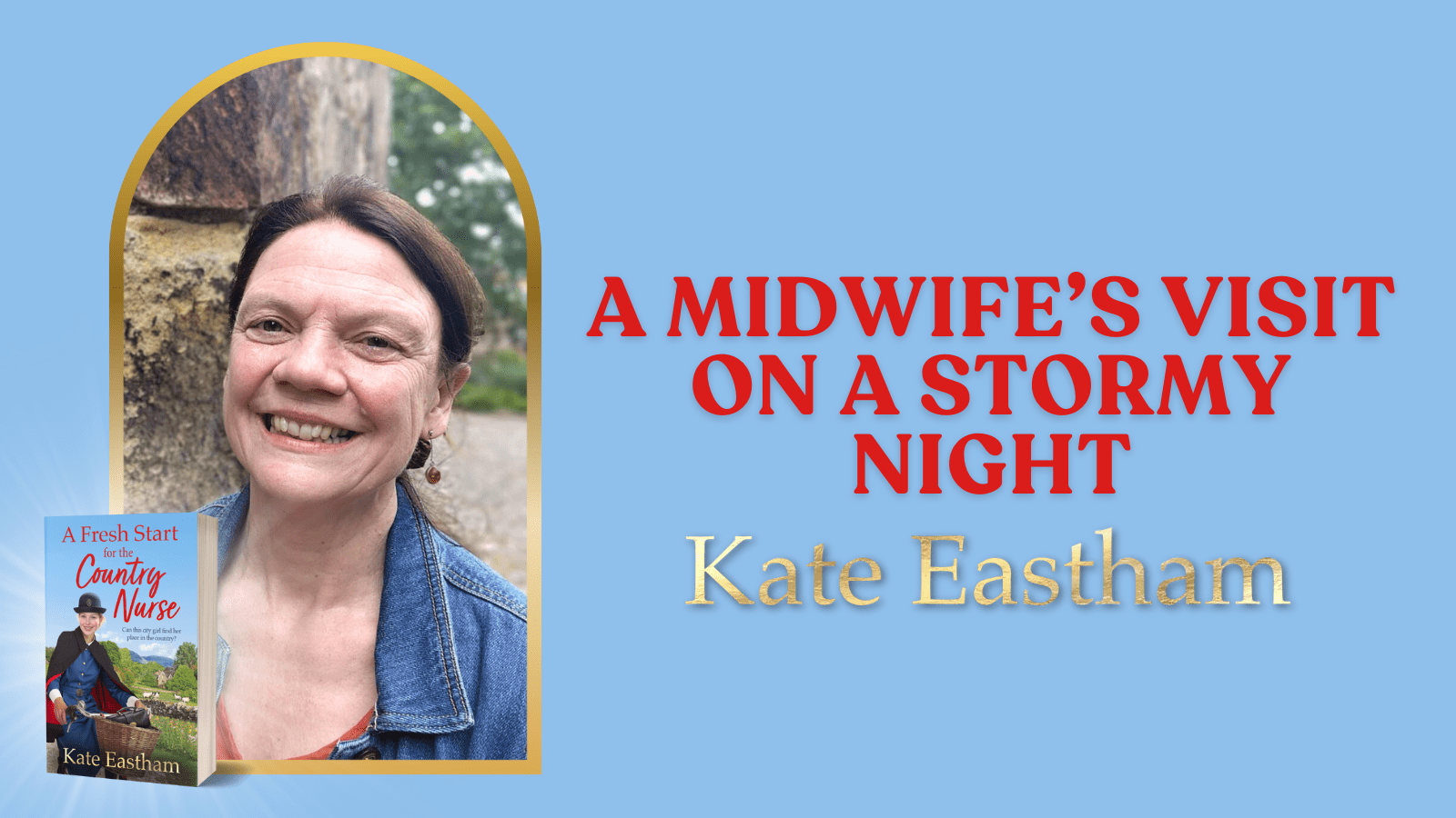 A Midwife’s Visit on a Stormy Night by Kate Eastham