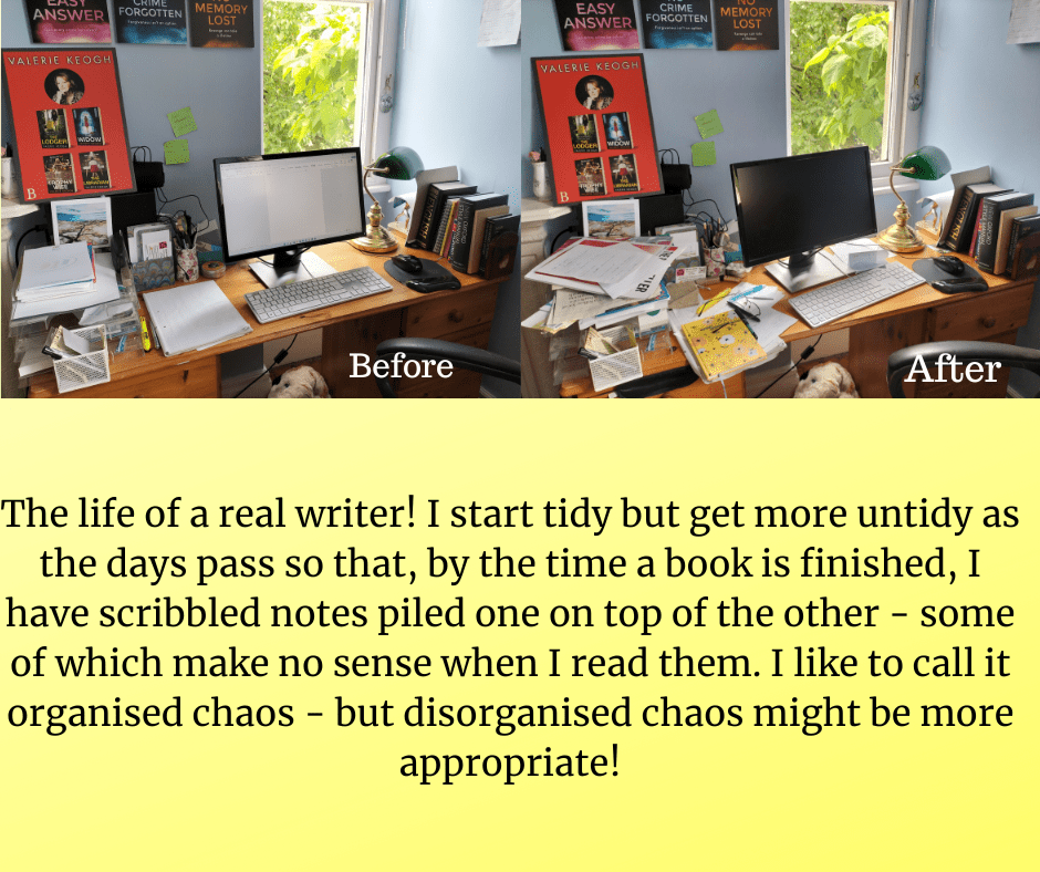 The Life of a Writer by Valerie Keogh ✒️