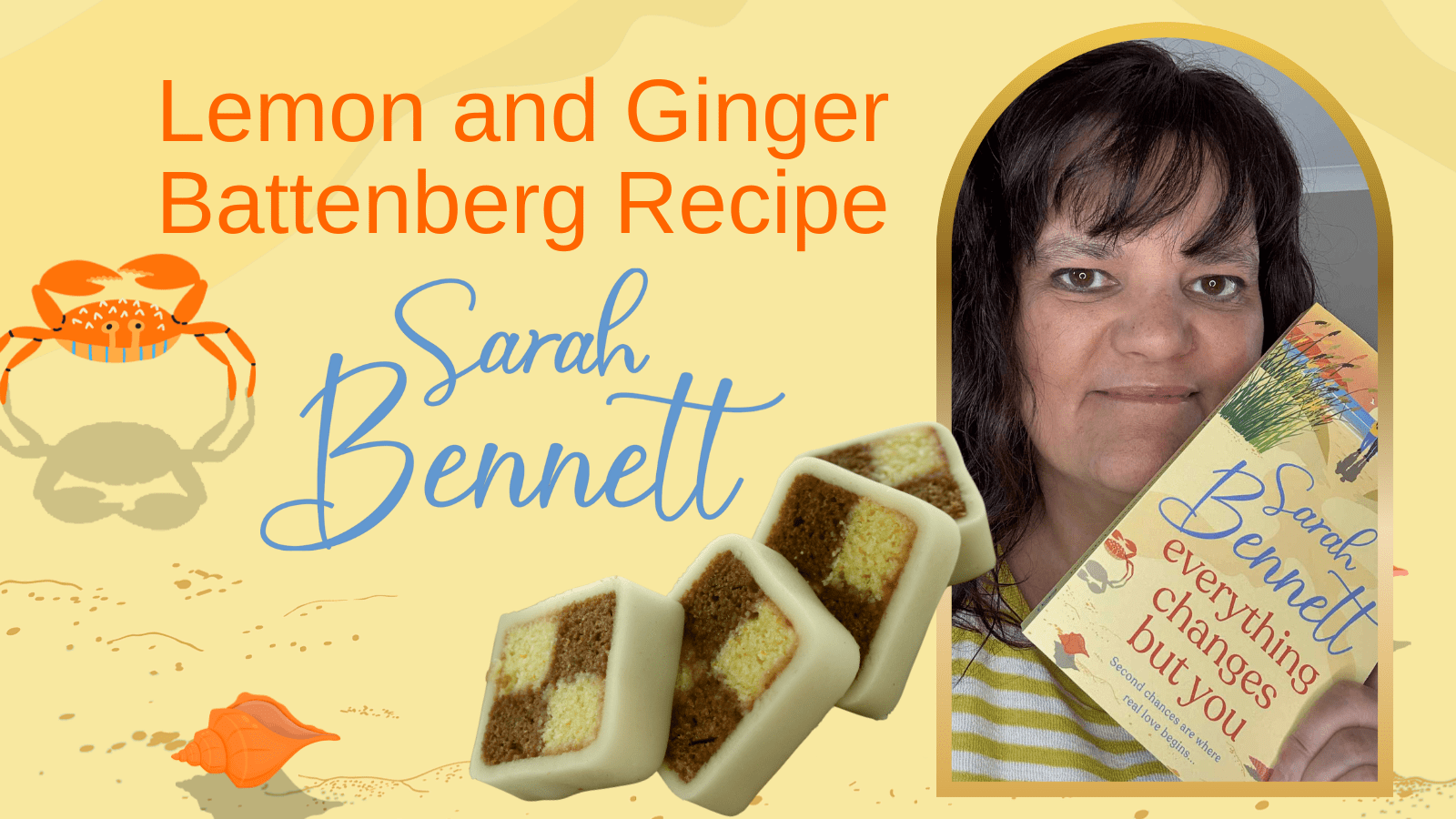 Lemon and Ginger Battenberg Recipe – Sarah Bennett