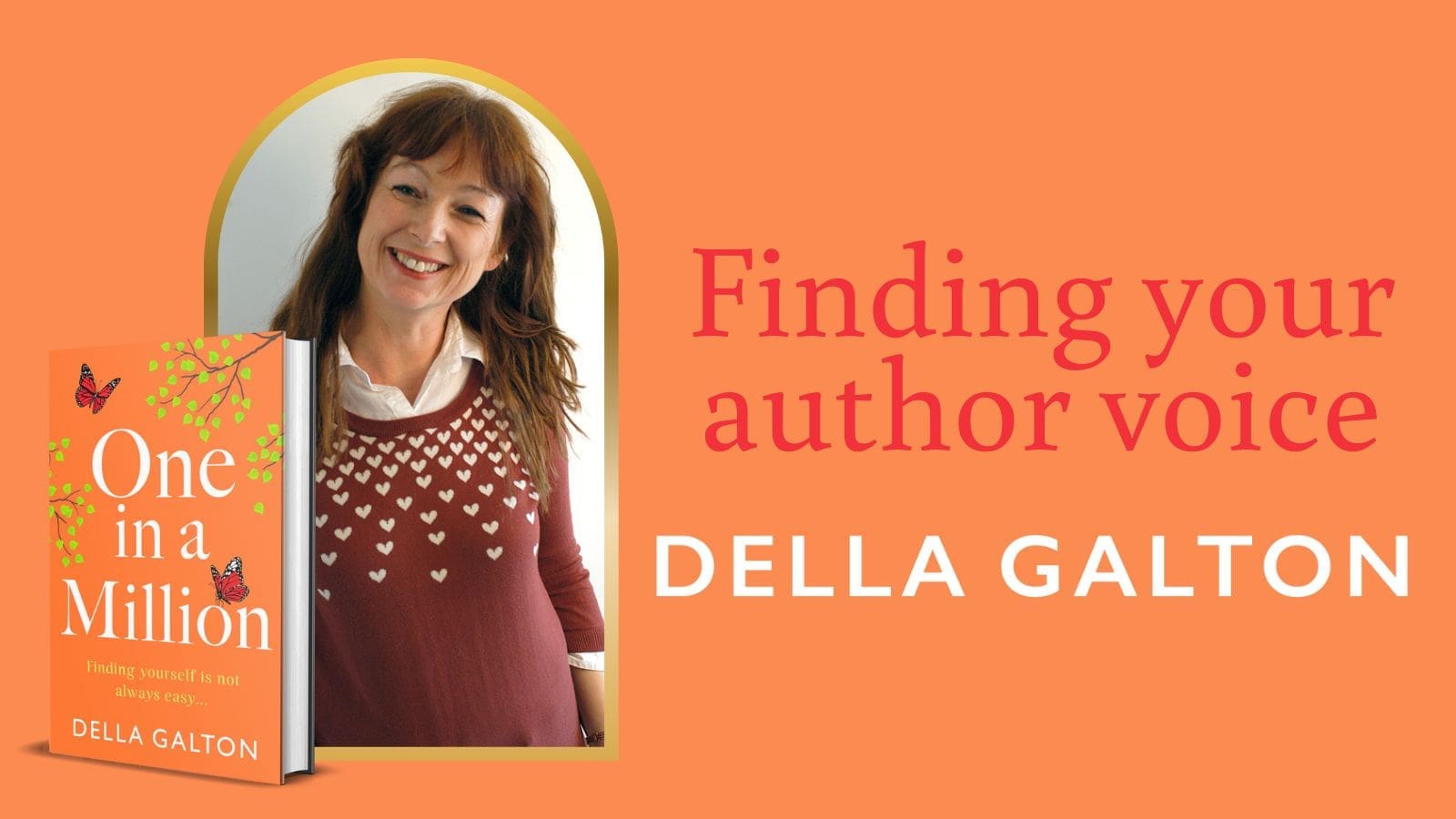 Finding your author voice by Della Galton