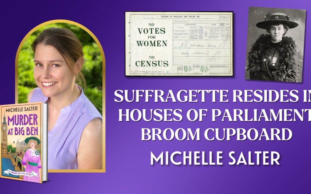Suffragette Resides in Houses of Parliament Broom Cupboard