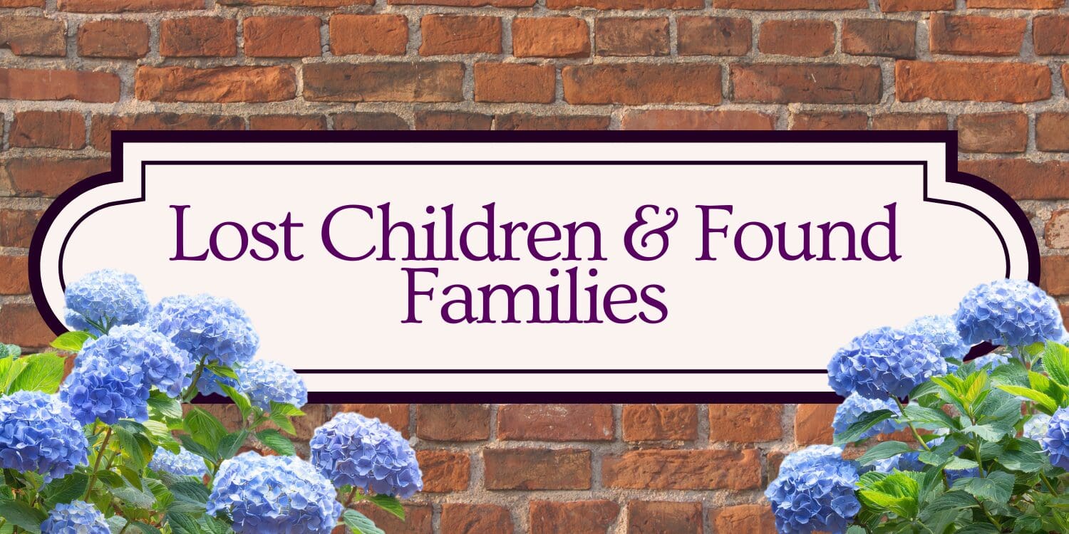 Sixpence Stories Found Families